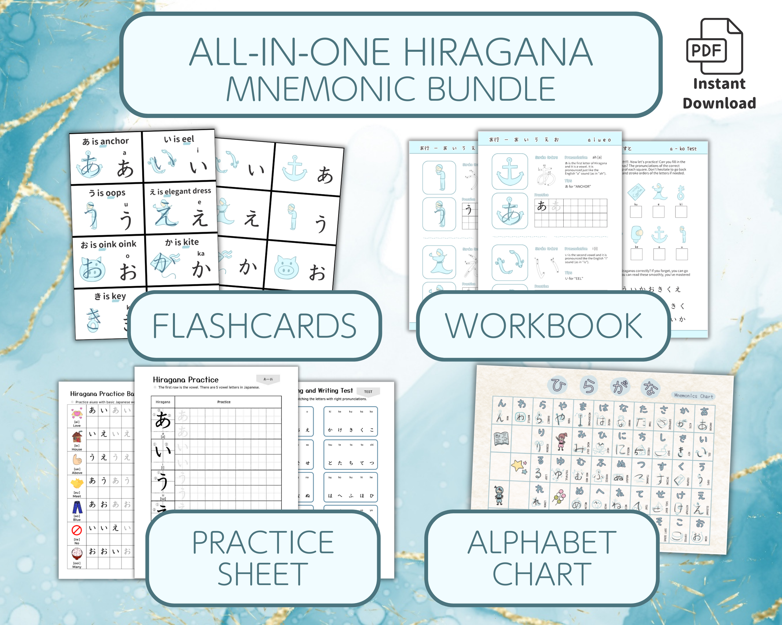 Hiragana Set