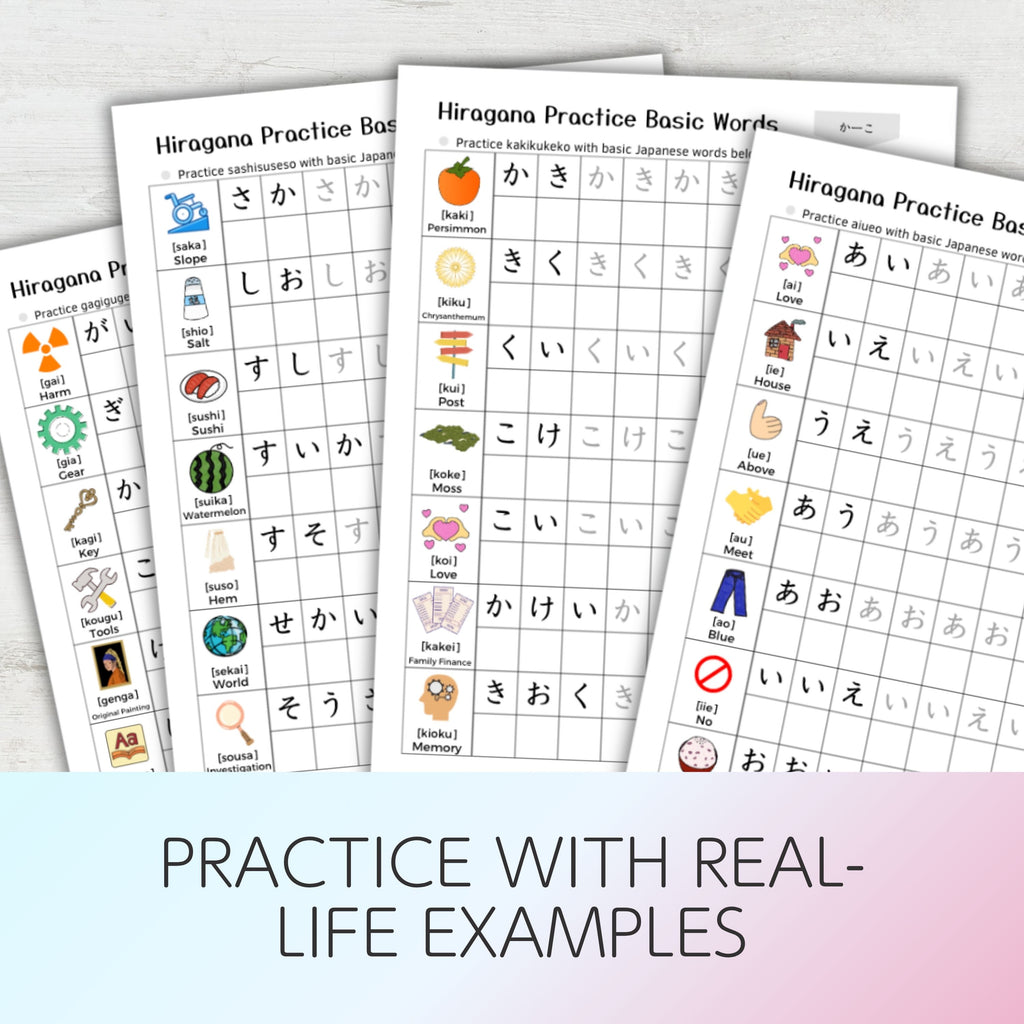Master Hiragana And Katakana Workbooks And Flashcards Bundle