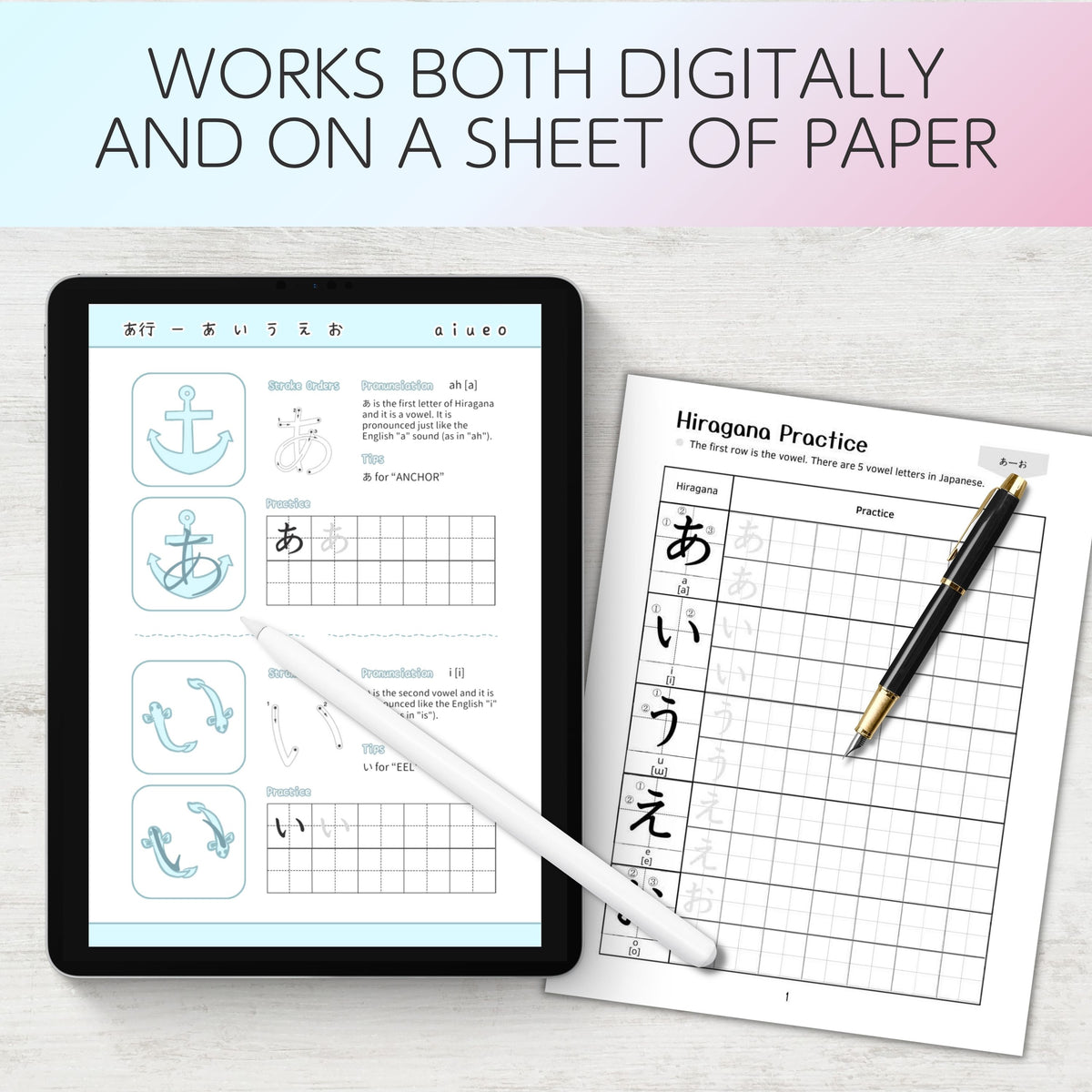 Master Hiragana And Katakana Workbooks And Flashcards Bundle
