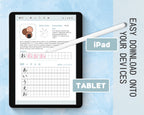 Hiragana Workbook with Japanese Food