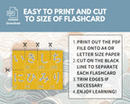 Color Coded Hiragana Flashcards
